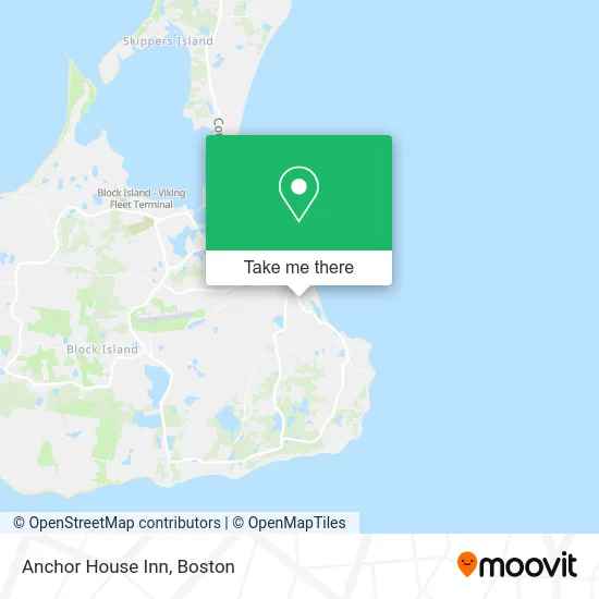 Anchor House Inn map