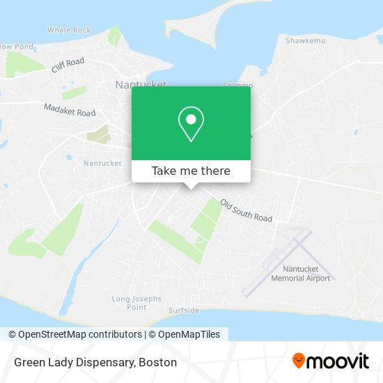 Mapa de Green Lady Dispensary