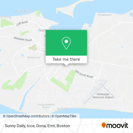 Sunny Daily, Icce, Dona, Emt map