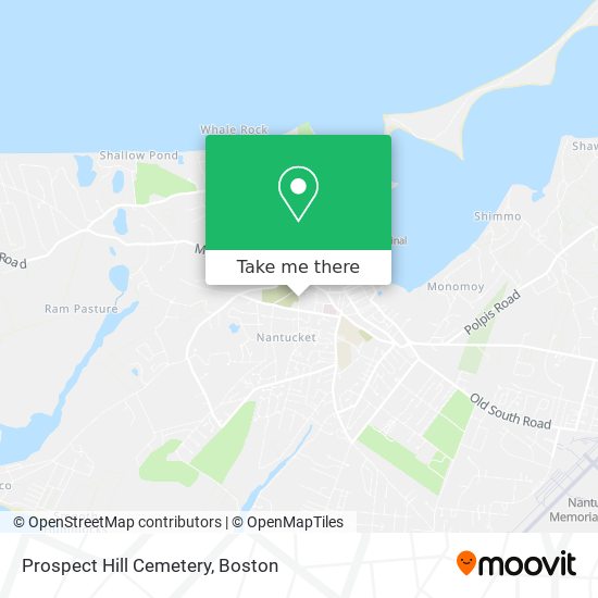 Prospect Hill Cemetery map