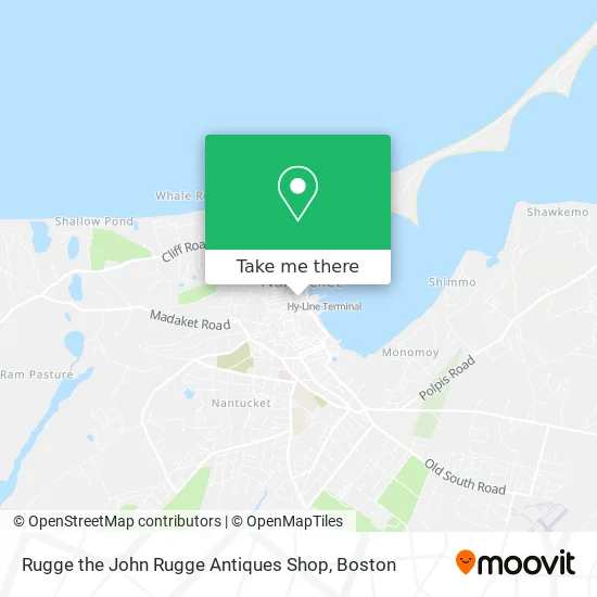Rugge the John Rugge Antiques Shop map