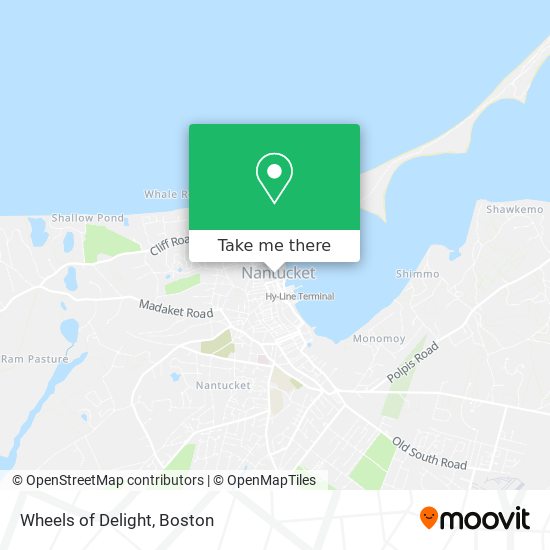 Mapa de Wheels of Delight