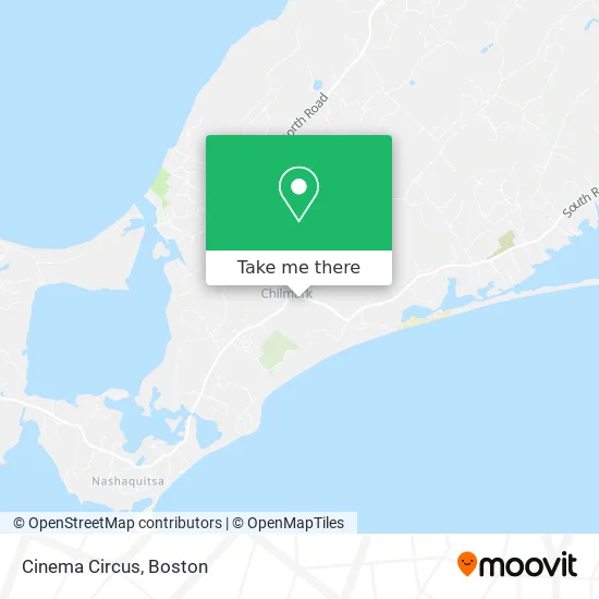 Cinema Circus map