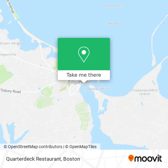Quarterdeck Restaurant map