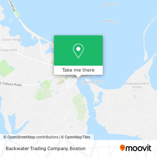 Backwater Trading Company map