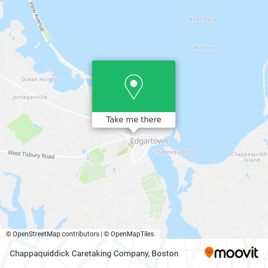 Chappaquiddick Caretaking Company map