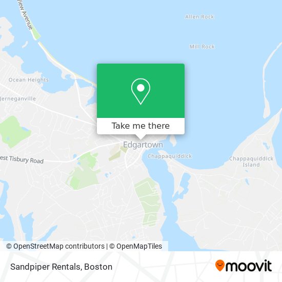 Sandpiper Rentals map