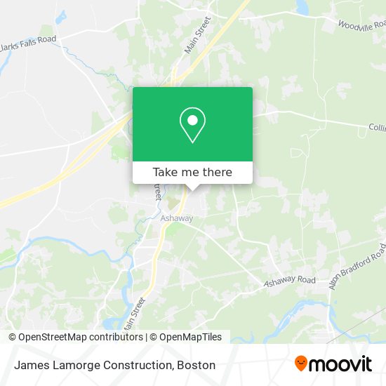 James Lamorge Construction map
