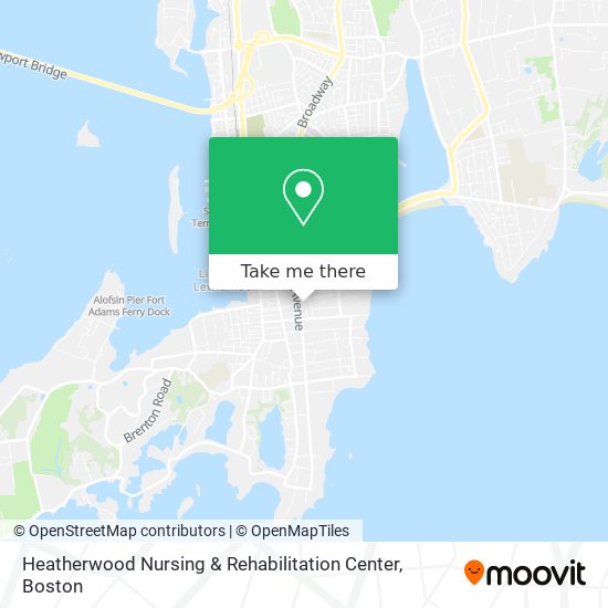 Heatherwood Nursing & Rehabilitation Center map