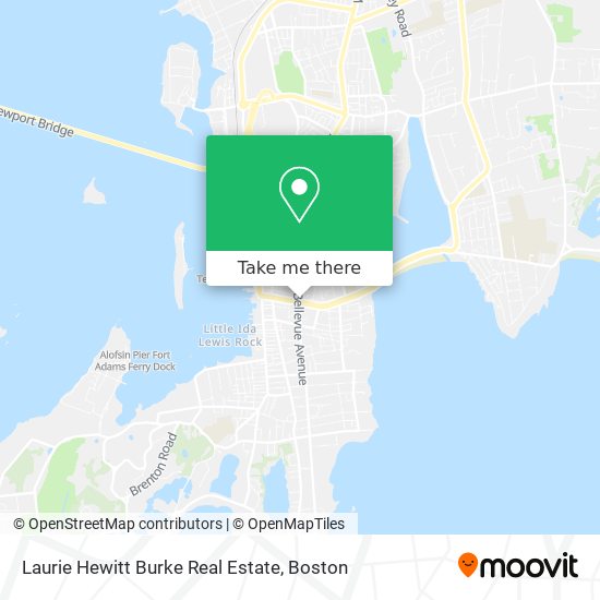 Laurie Hewitt Burke Real Estate map