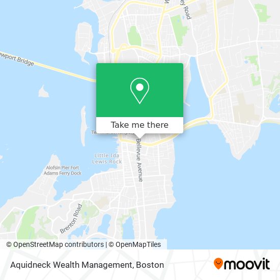 Aquidneck Wealth Management map