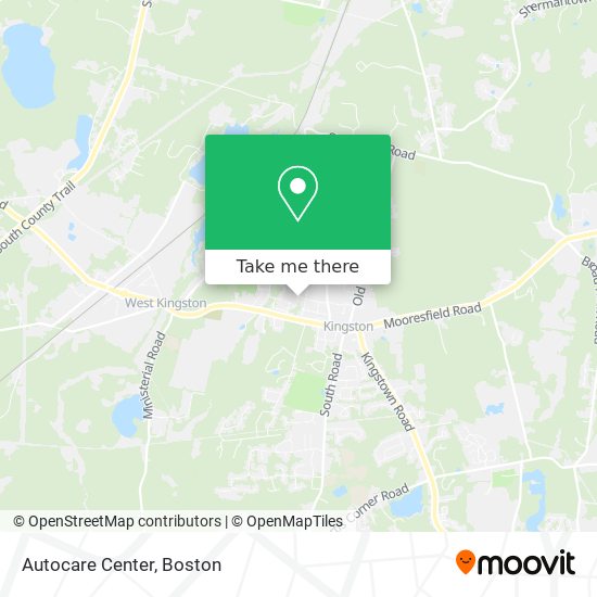 Autocare Center map