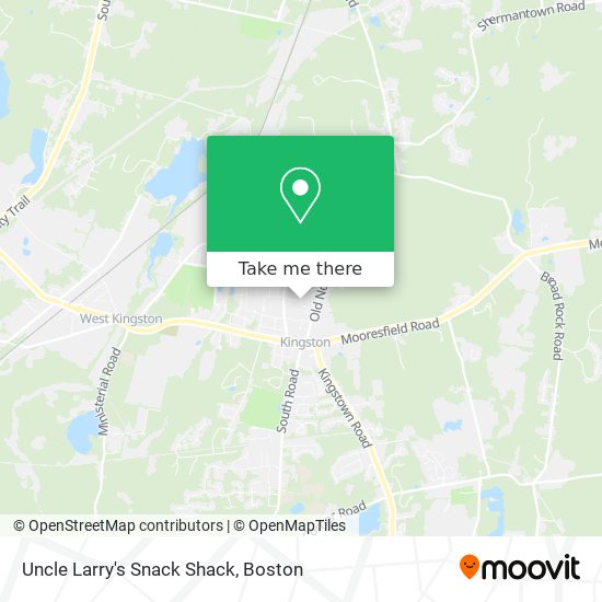 Mapa de Uncle Larry's Snack Shack