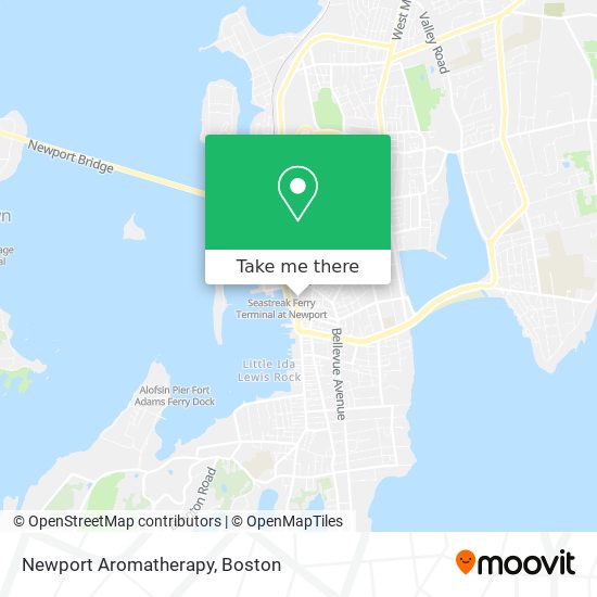 Mapa de Newport Aromatherapy