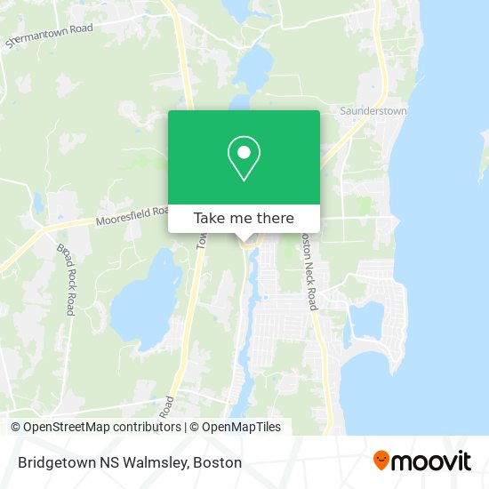 Mapa de Bridgetown NS Walmsley