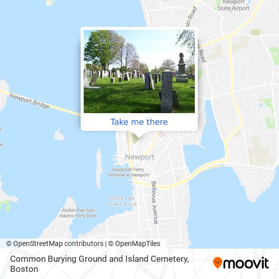 Common Burying Ground and Island Cemetery map