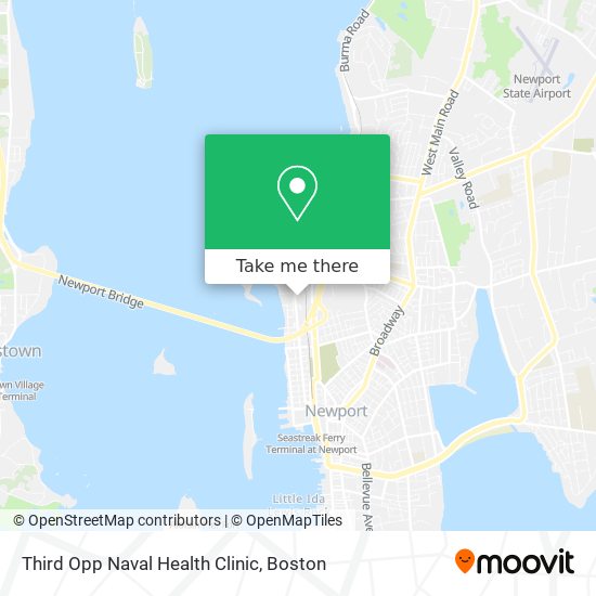 Mapa de Third Opp Naval Health Clinic