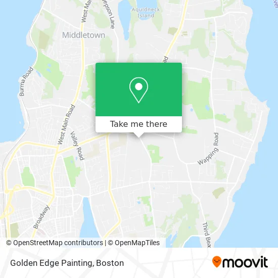 Golden Edge Painting map
