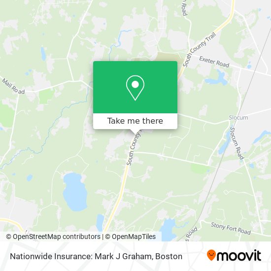 Nationwide Insurance: Mark J Graham map