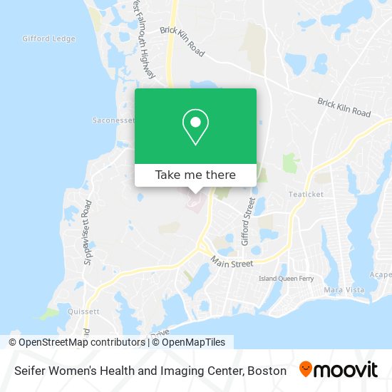 Seifer Women's Health and Imaging Center map