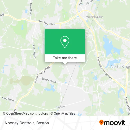 Mapa de Nooney Controls