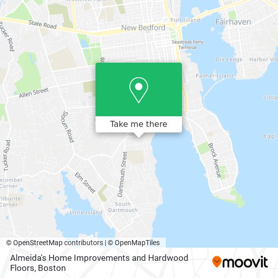 Mapa de Almeida's Home Improvements and Hardwood Floors