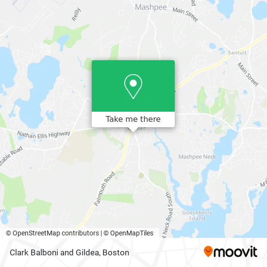 Clark Balboni and Gildea map