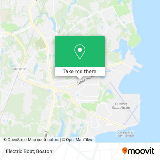 Mapa de Electric Boat