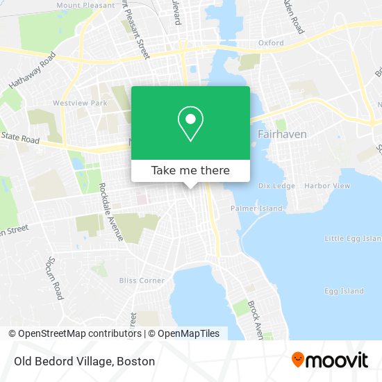 Mapa de Old Bedord Village