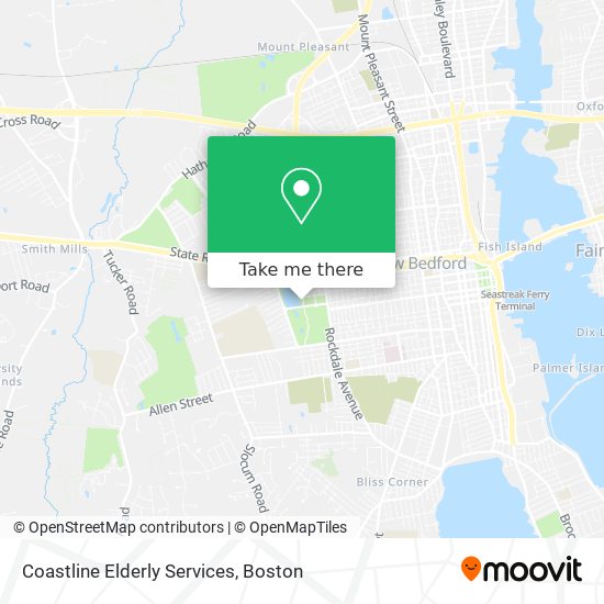 Mapa de Coastline Elderly Services