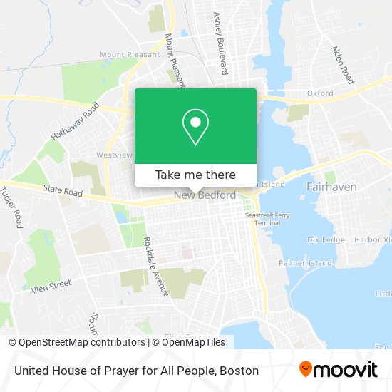 Mapa de United House of Prayer for All People