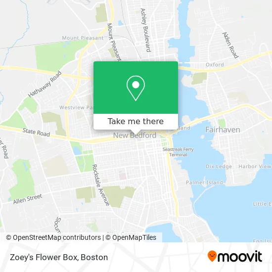 Zoey's Flower Box map