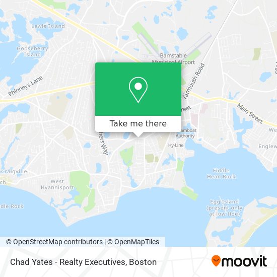 Chad Yates - Realty Executives map