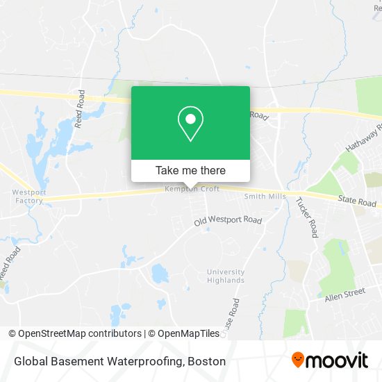 Mapa de Global Basement Waterproofing