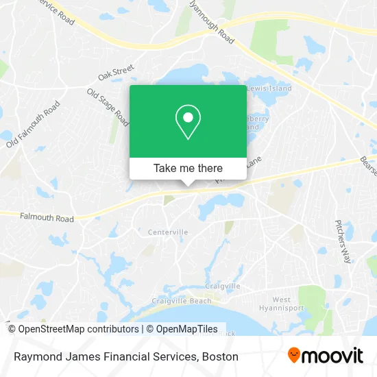 Raymond James Financial Services map