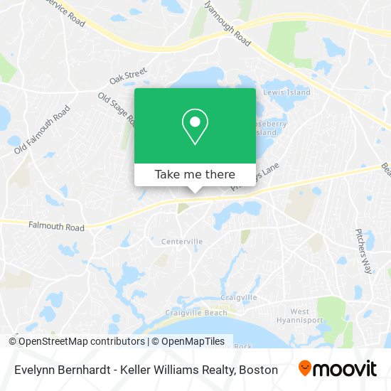 Mapa de Evelynn Bernhardt - Keller Williams Realty