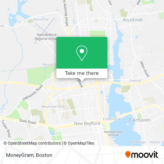 MoneyGram map