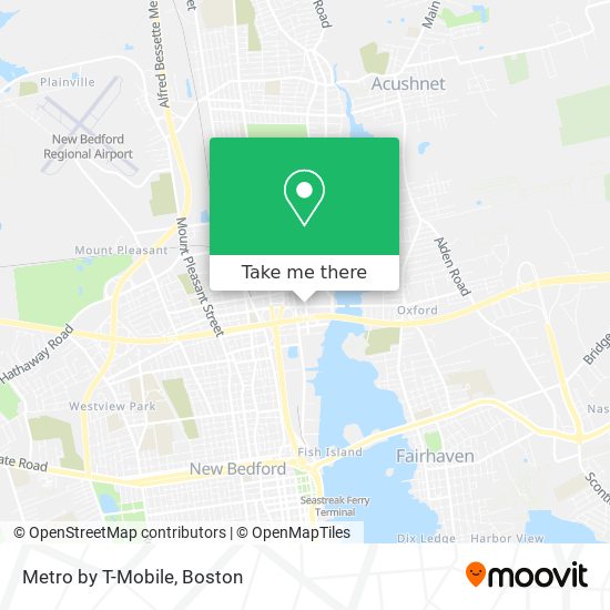 Metro by T-Mobile map