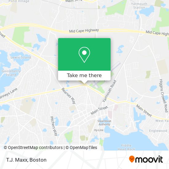 T.J. Maxx map