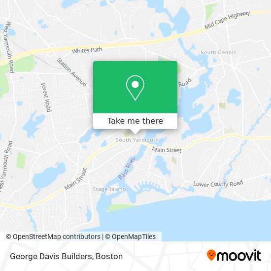 George Davis Builders map