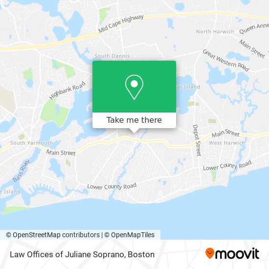 Law Offices of Juliane Soprano map