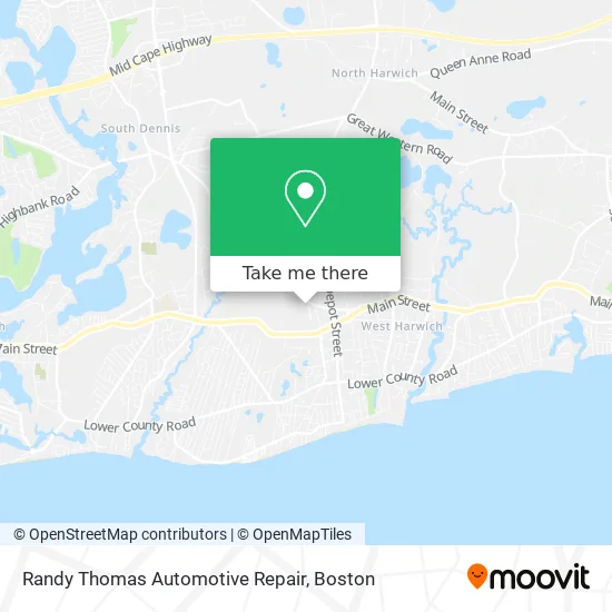 Mapa de Randy Thomas Automotive Repair