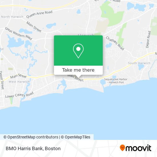 BMO Harris Bank map