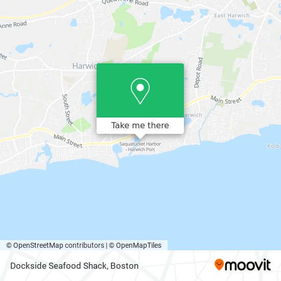 Dockside Seafood Shack map