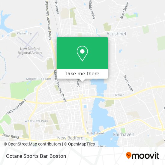 Octane Sports Bar map