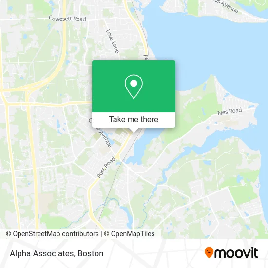 Alpha Associates map
