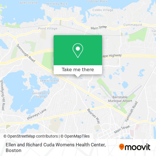 Mapa de Ellen and Richard Cuda Womens Health Center