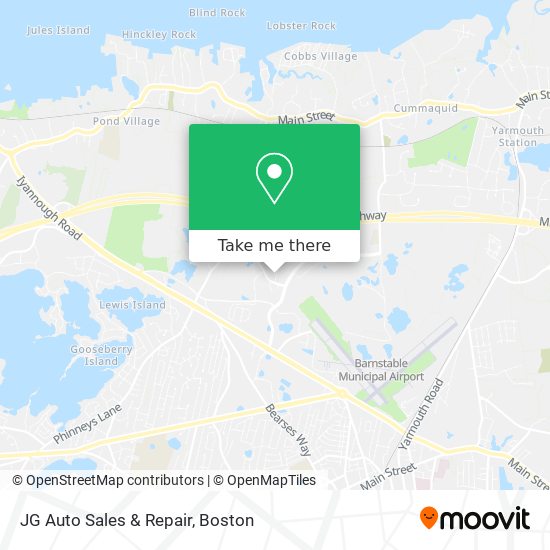 JG Auto Sales & Repair map