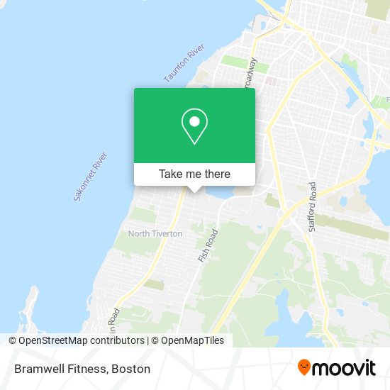 Mapa de Bramwell Fitness
