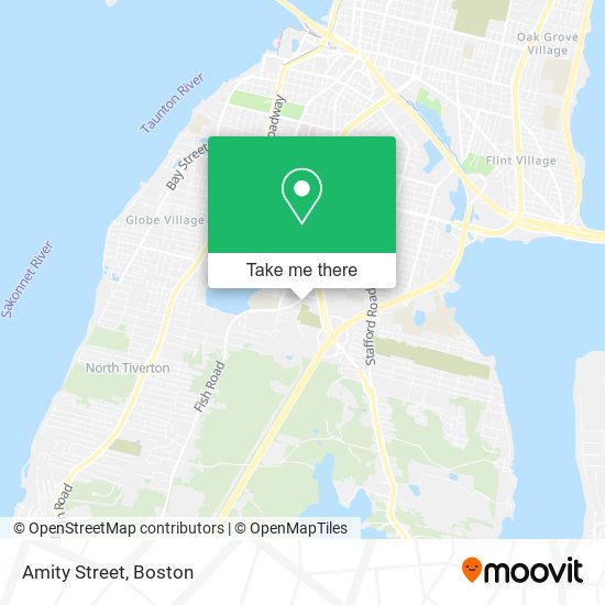 Mapa de Amity Street